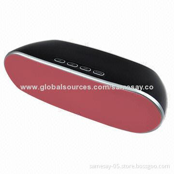 High-quality Portable Bluetooth Speaker for Smartphones, USB Charging, Aux-in, 6W Power